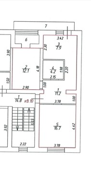 Продам двухкомнатную (2-комн.) квартиру, Октябрьской Революции ул, 8к3, Николаевка пгт