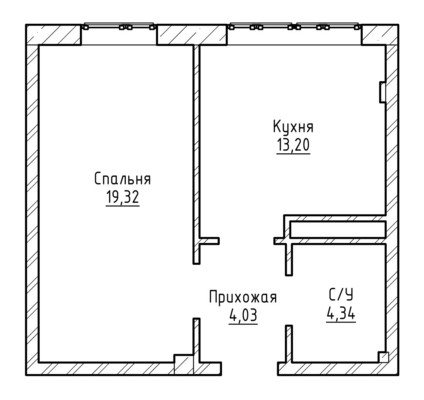 Продам однокомнатную (1-комн.) квартиру, Шогенова ул, 7, Нальчик г