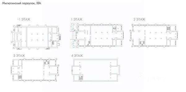 Продам коммерческое помещение 3 299,8 м2, Милютинский пер, 18А, Москва г