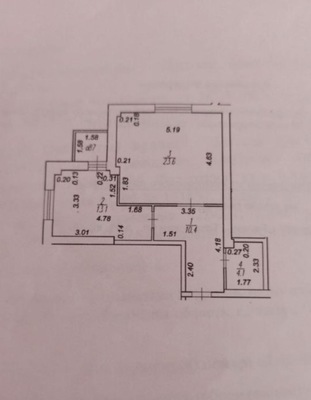 Продам однокомнатную (1-комн.) квартиру, Татарская ул, 91, Рязань г