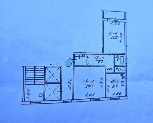 Продам двухкомнатную (2-комн.) квартиру, Чайковского ул, 59, Ступино г