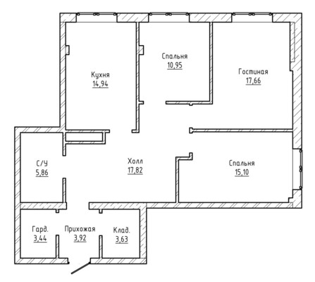 Продам трехкомнатную (3-комн.) квартиру, Кирова ул, 331, Нальчик г