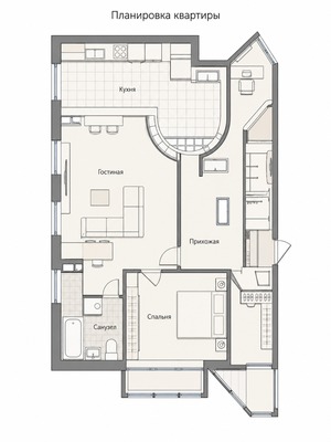 Продам трехкомнатную (3-комн.) квартиру, Минская ул, 1гк3, Москва г