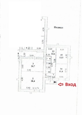 Продам коммерческое помещение 134 м2, Липовская ул, 12, Липецк г