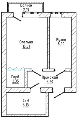 Продам однокомнатную (1-комн.) квартиру, Хужокова ул, 145, Нальчик г