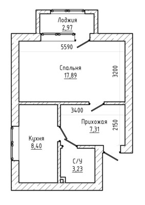 Продам однокомнатную (1-комн.) квартиру, Пачева ул, 75ка, Нальчик г