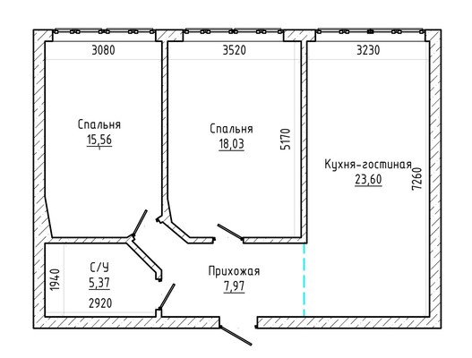 Продам трехкомнатную (3-комн.) квартиру, Эльбрусская ул, 19, Нальчик г