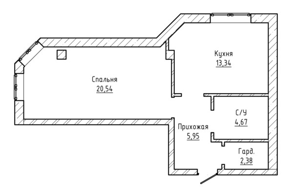 Продам однокомнатную (1-комн.) квартиру, Т.Идарова ул, 176, Нальчик г