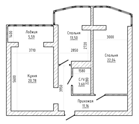 Продам трехкомнатную (3-комн.) квартиру, Байсултанова ул, 35в, Нальчик г
