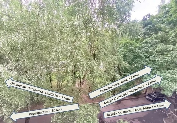 Продам однокомнатную (1-комн.) квартиру, Тёплый Стан ул, 21к2, Москва г