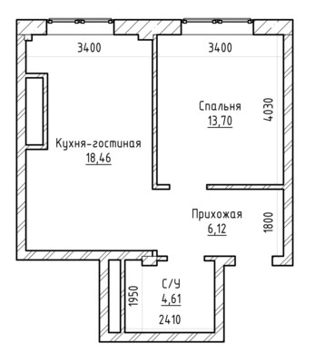 Продам однокомнатную (1-комн.) квартиру, Ахохова ул, 104, Нальчик г