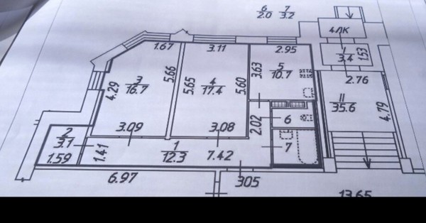 Продам двухкомнатную (2-комн.) квартиру, Ворошилова ул, 33Ак1, Санкт-Петербург г