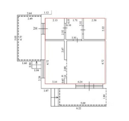 Продам однокомнатную (1-комн.) квартиру, Спортивный проезд, 15, Мистолово д