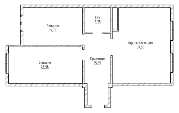 Продам трехкомнатную (3-комн.) квартиру, Каменская ул, 105, Кенже с