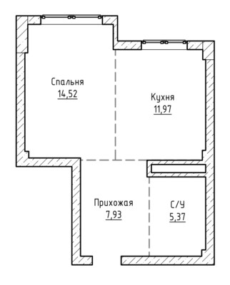 Продам однокомнатную (1-комн.) квартиру, Атажукина ул, 148, Нальчик г