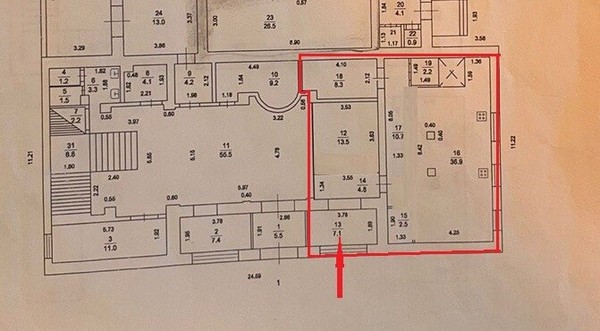Сдам торговое помещение 80 м2, Железнодорожная ул, 24, Щербинка г