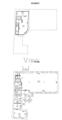 Сдам коммерческое помещение 650 м2, Волков пер, 19 3, Москва г