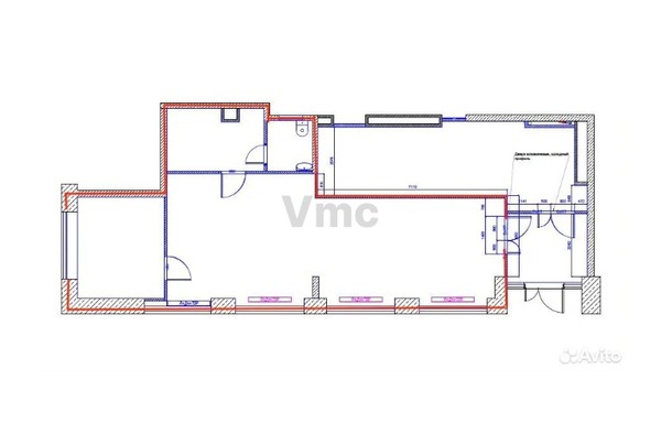 Сдам коммерческое помещение 120 м2, Архитектора Власова ул, 2, Москва г