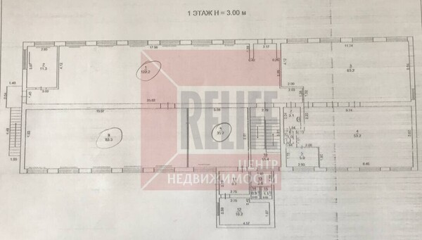 Сдам коммерческое помещение 240 м2, Железнодорожный пер, 3, Светлый г