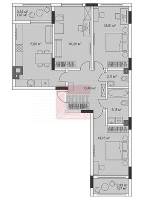 Продам трехкомнатную (3-комн.) , 2-й Портовый пер, 2, Малое Исаково п
