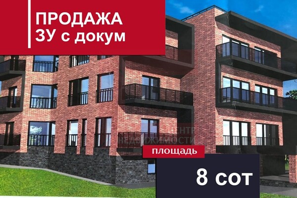 Продам участок 8 соток, ИЖС, Победы пр-кт, 60, Калининград г, 0 км от города