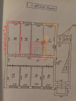 Продам комнату в 6-комн. квартире, Московская ул, 36, Зеленоградск г