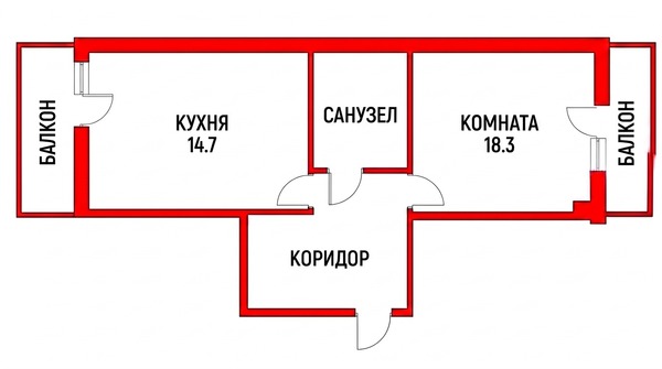 Продам однокомнатную (1-комн.) квартиру, Старорусский пр-кт, 6А, Шушары п