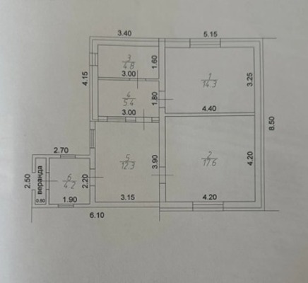 Продам дом, Двойная ул, 126, Кропоткин г, 0 км от города