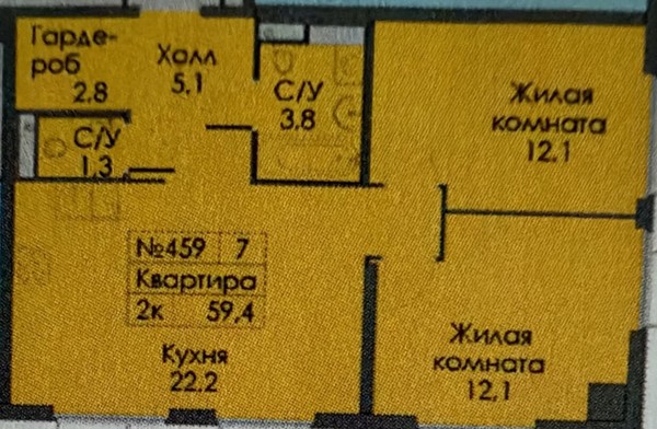 Сдам трехкомнатную (3-комн.) квартиру, Академика Павлова ул, 56к1, Москва г