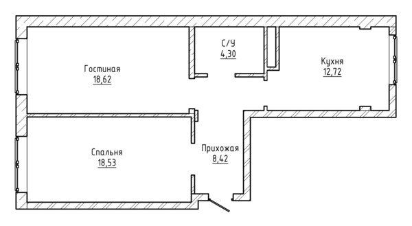 Продам двухкомнатную (2-комн.) квартиру, Шогенова ул, 7, Нальчик г