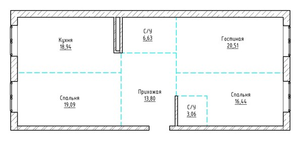 Продам трехкомнатную (3-комн.) квартиру, Ленина ул, 396, Шалушка с
