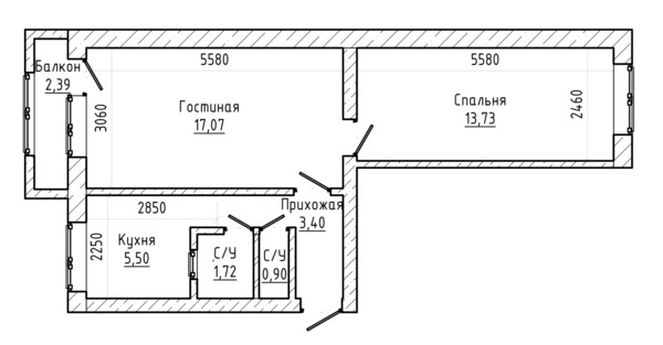Продам двухкомнатную (2-комн.) квартиру, Угнич ул, 11, Баксан г