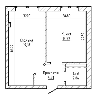 Продам однокомнатную (1-комн.) квартиру, Кабардинская ул, 199а, Нальчик г