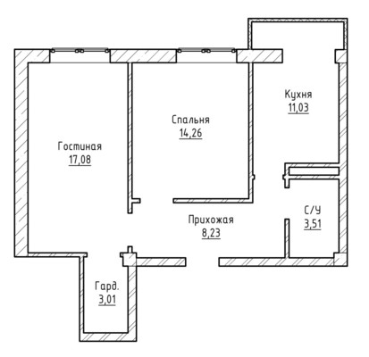 Продам двухкомнатную (2-комн.) квартиру, Тарчокова ул, 127Б, Нальчик г