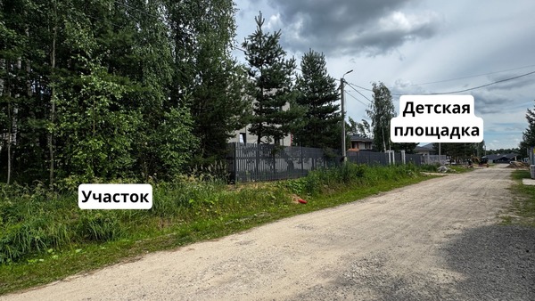 Продам участок 10 соток, Фермерское хоз., Соколова Пустынь д, 0 км от города