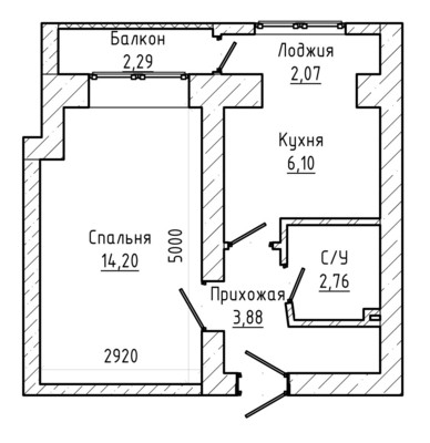 Продам однокомнатную (1-комн.) квартиру, Кирова ул, 11, Нальчик г