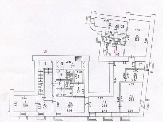 Продам коммерческое помещение 518 м2, Кутузовский пр-кт, 35, Москва г