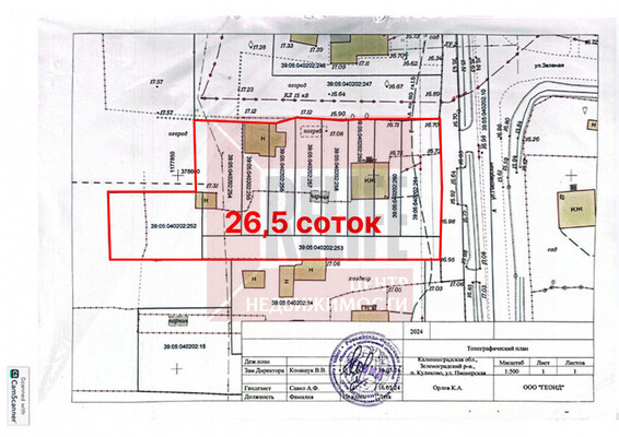 Продам землю для коммерческого использования 26,5 соток, ИЖС, Пионерская ул, 7, Куликово п