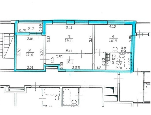 Продам двухкомнатную (2-комн.) квартиру, Парфёновская ул, 9к1, Санкт-Петербург г