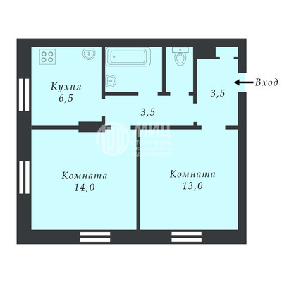 Продам двухкомнатную (2-комн.) квартиру, ДСК Поречье тер, 4, Звенигород г