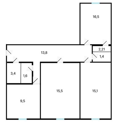 Продам трехкомнатную (3-комн.) квартиру, Кремлевская ул, 2а, Казань г