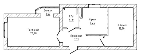 Продам двухкомнатную (2-комн.) квартиру, имени Гагарина Юрия Алексеевича ул, 4, Баксан г