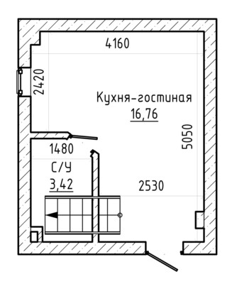 Продам однокомнатную (1-комн.) квартиру, Свободы ул, 23, Нальчик г
