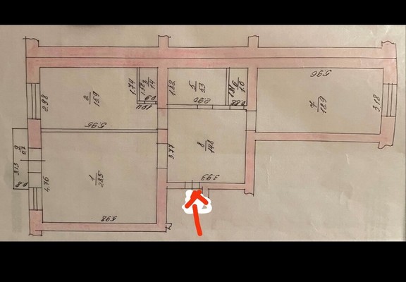 Продам двухкомнатную (2-комн.) квартиру, Нурсултана Назарбаева ул, 10, Казань г