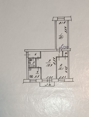 Продам трехкомнатную (3-комн.) квартиру, Каширское ш, 44 к3, Москва г