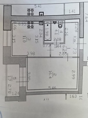 Продам однокомнатную (1-комн.) квартиру, Фестивальная ул, 50, Йошкар-Ола г