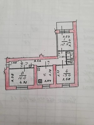 Продам трехкомнатную (3-комн.) квартиру, Гаврилова ул, 4, Казань г