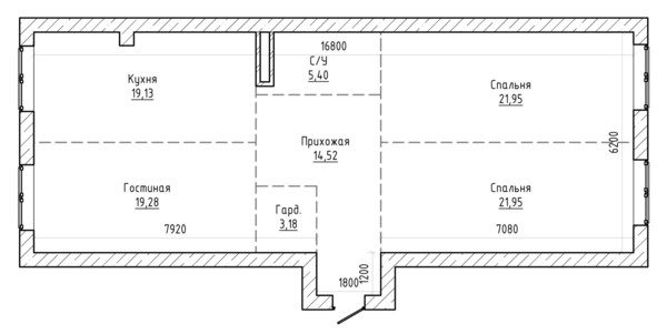 Продам трехкомнатную (3-комн.) квартиру, Т.Идарова ул, 182, Нальчик г