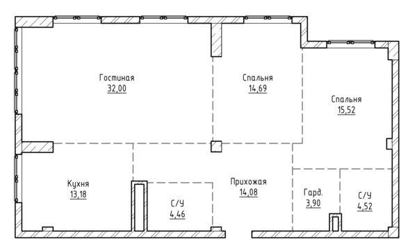 Продам трехкомнатную (3-комн.) квартиру, Атажукина ул, 147, Нальчик г