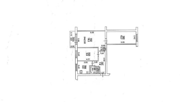Продам трехкомнатную (3-комн.) квартиру, 2-я Краснодарская ул, 96/3, Ростов-на-Дону г